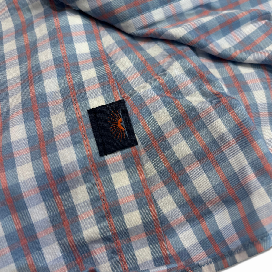 The Movement Shirt - Atoll Red Plaid