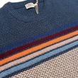 Load image into Gallery viewer, Donegal Crew Sweater - Twilight Sky Ombre
