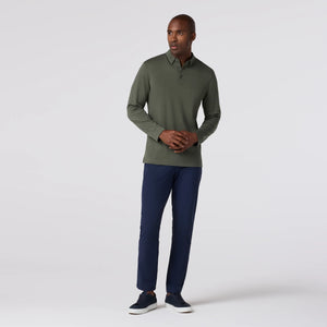 Kent LS Polo - Olive