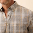Load image into Gallery viewer, Costline Knit Shirt - Dune Ash Plaid
