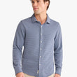Load image into Gallery viewer, Sundown Terry LS Shirt - Maritime Stripe
