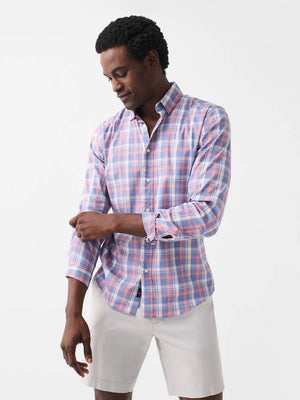 The Movement Shirt - Pacific Rose Plaid