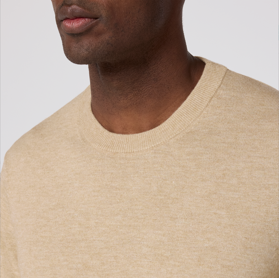 Heritage Crewneck Sweater - Khaki