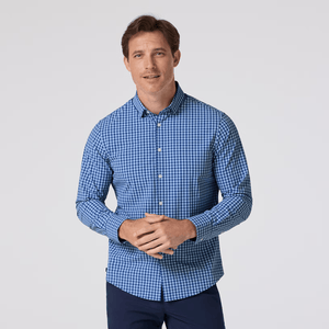 Leeward No-Tuck - Cobalt Ben Plaid