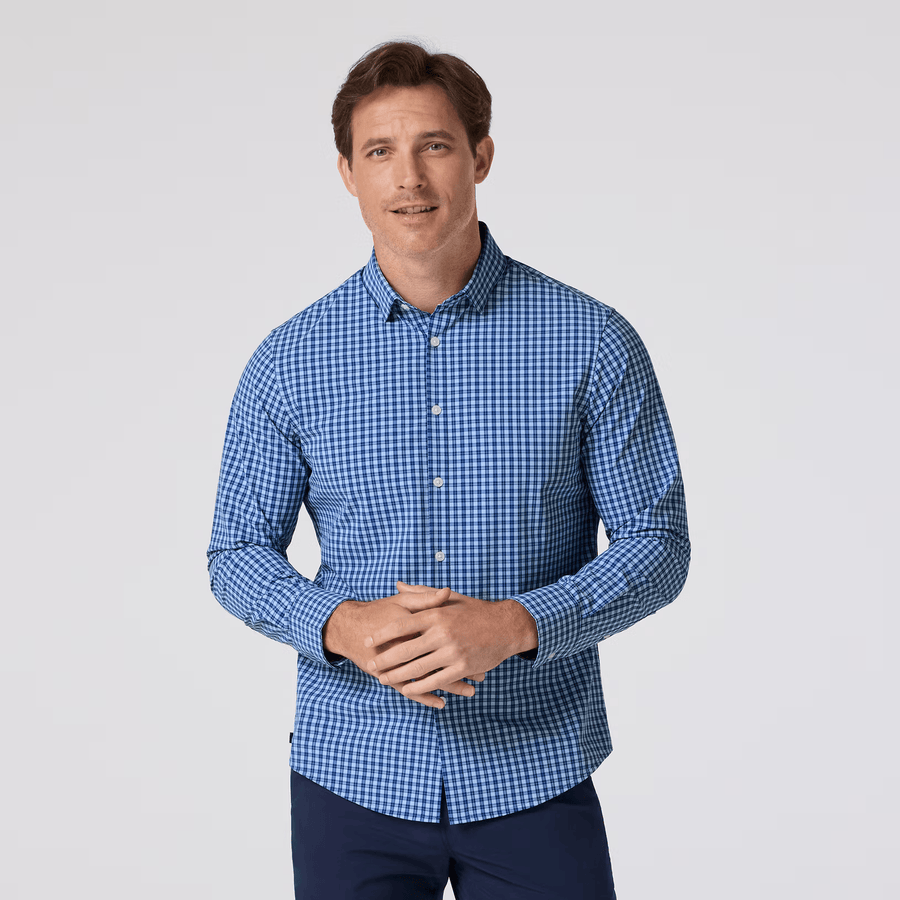 Leeward No-Tuck - Cobalt Ben Plaid