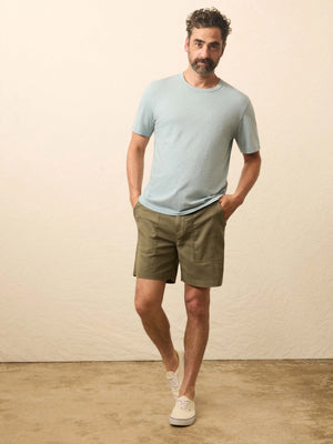 Sunwashed Pocket Tee - Hull Teal