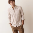Load image into Gallery viewer, California Oxford - Taupe Houndstooth
