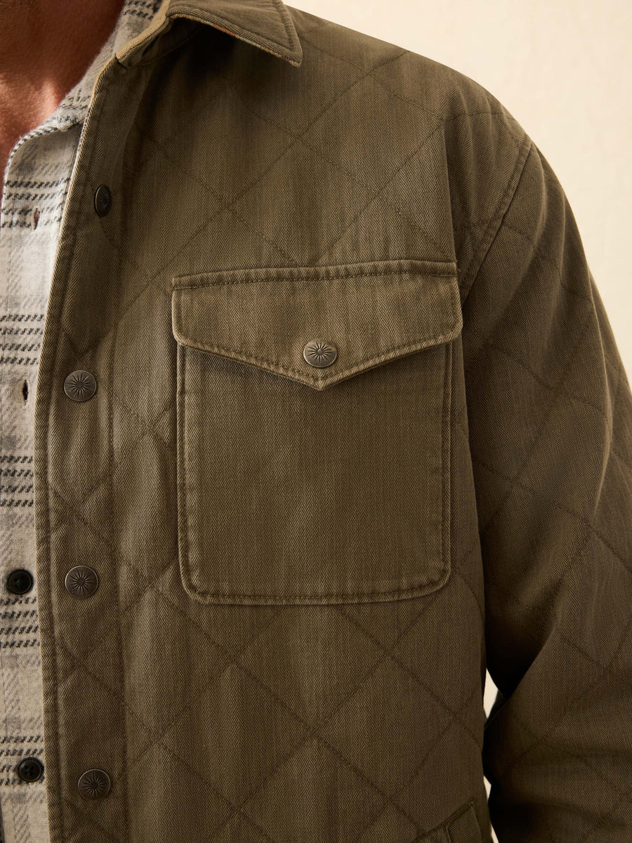 DGF Reversible Bondi Jacket - Prairie Olive