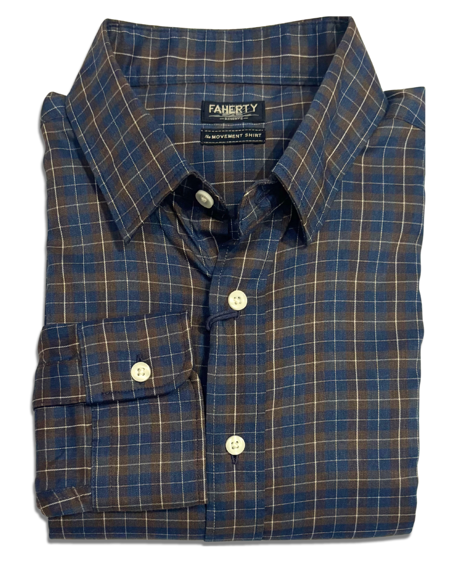 The Movement Shirt - Blue Oak Plaid