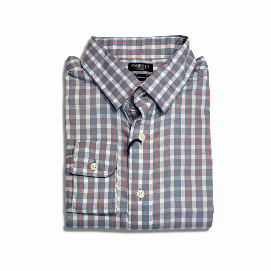 The Movement Shirt - Atoll Red Plaid