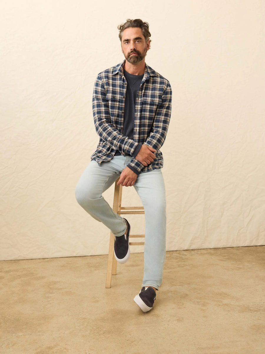 Legend Sweater Shirt - Golden Lake Plaid