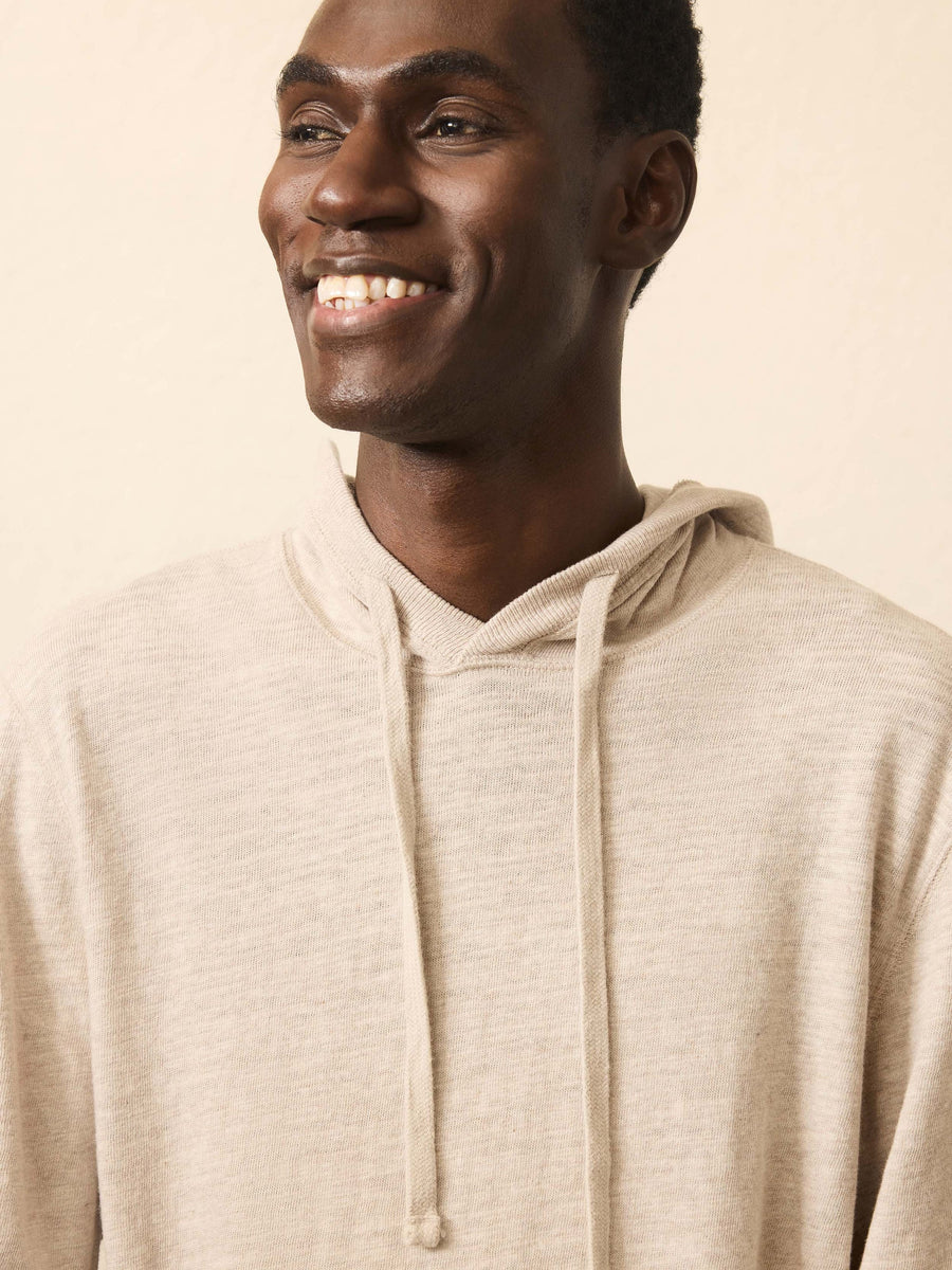 Sunwashed Slub Hoodie - Oat Plains Heather