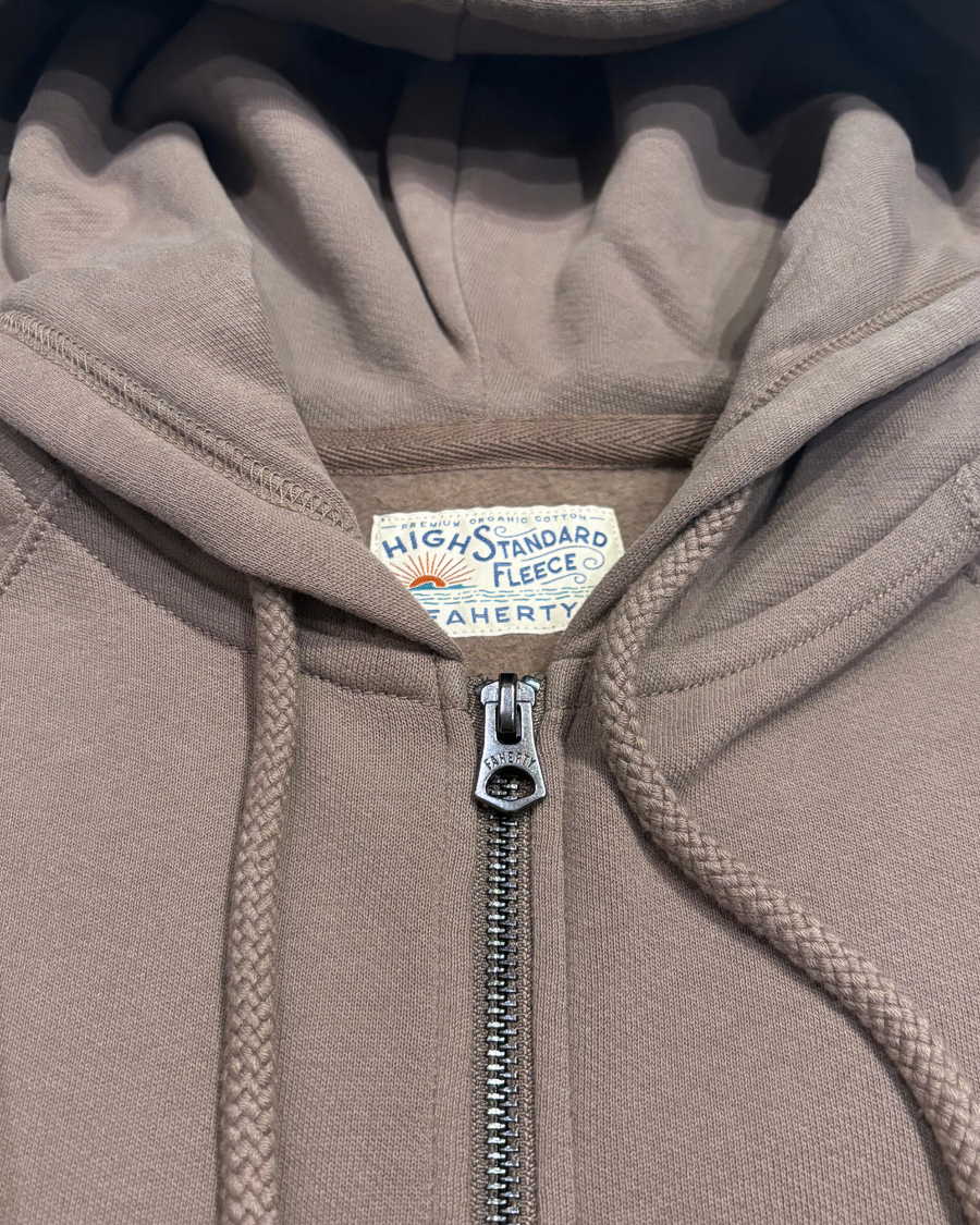 High Standard Fleece Zip Hoodie