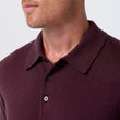 Load image into Gallery viewer, Heritage Sweater Polo - Merlot
