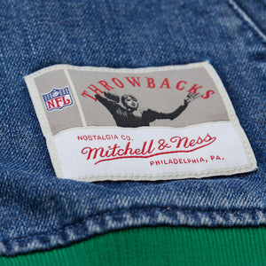 Eagles Denim Varsity Jacket