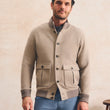 Load image into Gallery viewer, Stretch Knit Bomber Jacket
