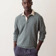 Load image into Gallery viewer, Sueded Rugby Polo - Balsam
