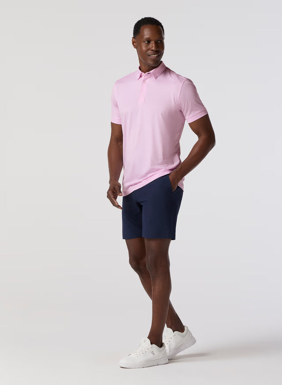 Versa Polo - Rose Feeder Stripe