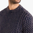 Load image into Gallery viewer, Neptune Cable Sweater - Navy
