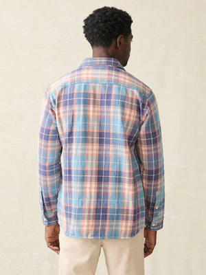 The Surf Flannel - Bristol Blue Plaid