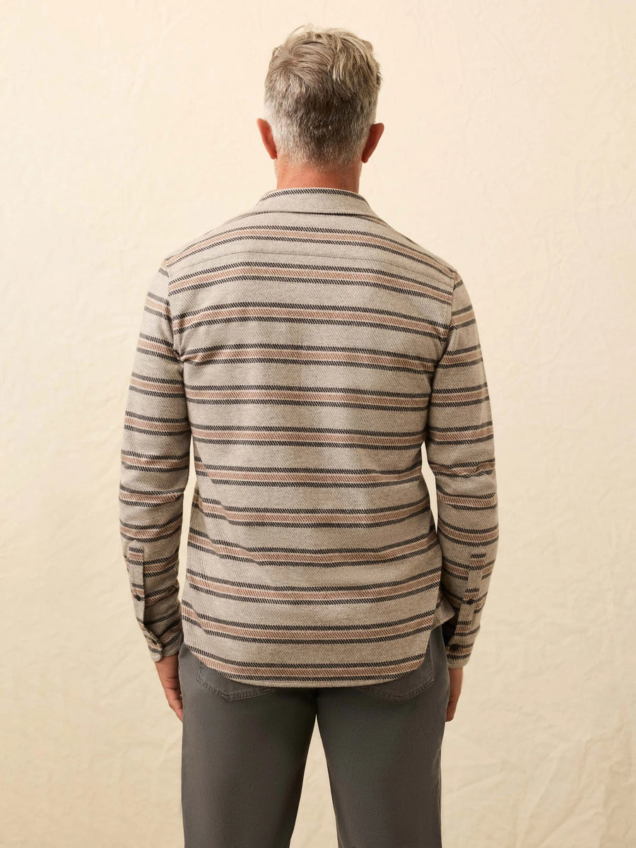 Legend Sweater Shirt - Rock Coast Stripe