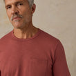 Load image into Gallery viewer, Sunwashed Pocket Tee - Sunset Red
