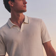 Load image into Gallery viewer, Greyson Sweater Polo - White
