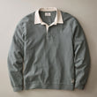 Load image into Gallery viewer, Sueded Rugby Polo - Balsam

