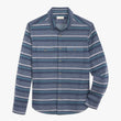 Load image into Gallery viewer, Dunewood Flannel Shirt - Ocean Blanket Stripe
