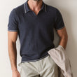 Load image into Gallery viewer, Liam Sweater Polo - Dark Indigo

