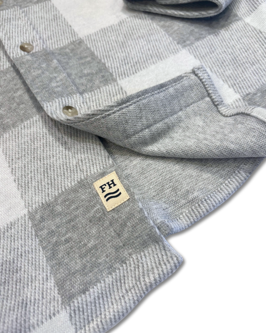 Dunewood Flannel - Grey Buffalo