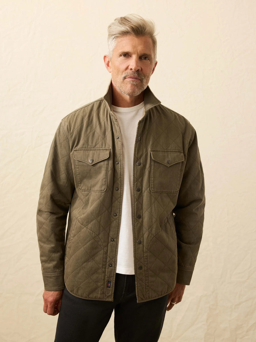 DGF Reversible Bondi Jacket - Prairie Olive