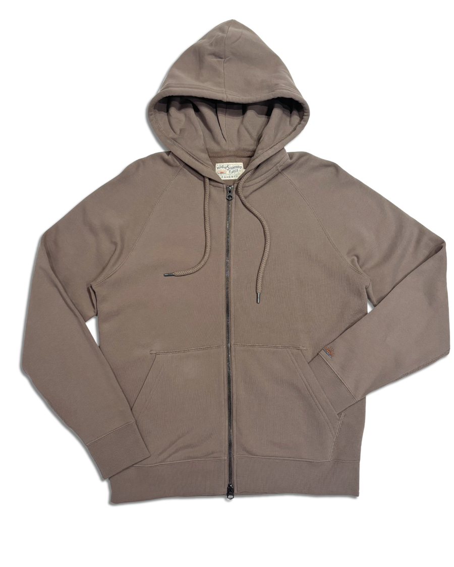 High Standard Fleece Zip Hoodie