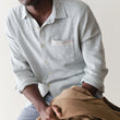 Load image into Gallery viewer, Stretch Selvage Shirt - Aqua

