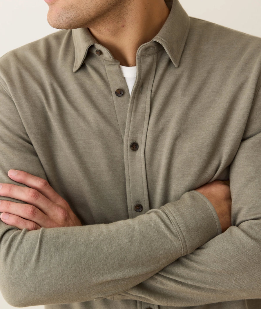Pacifica Stretch Shirt - Vetiver