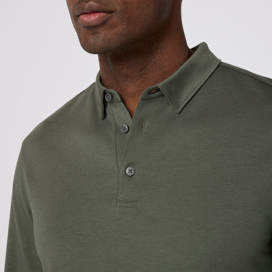 Kent LS Polo - Olive