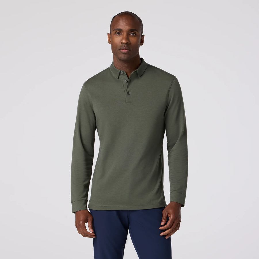 Kent LS Polo - Olive