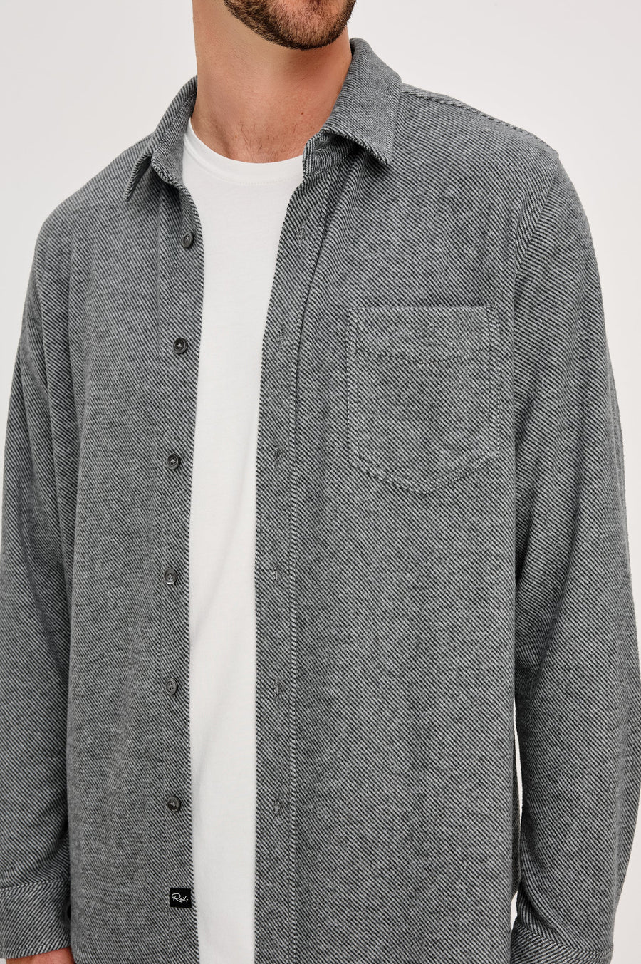 Hawke - Charcoal Twill