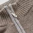 Load image into Gallery viewer, Cashmere Quarter-Zip - Almond

