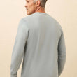 Load image into Gallery viewer, Waffle Henley - Alaskan Blue
