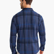 Load image into Gallery viewer, Dunewood Flannel Shirt - Navy Water Plaid
