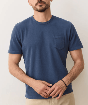 Vintage Heavy Slub Pocket Tee - Orion Blue