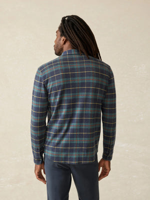 Legend Sweater Shirt - Mossy Elm Plaid