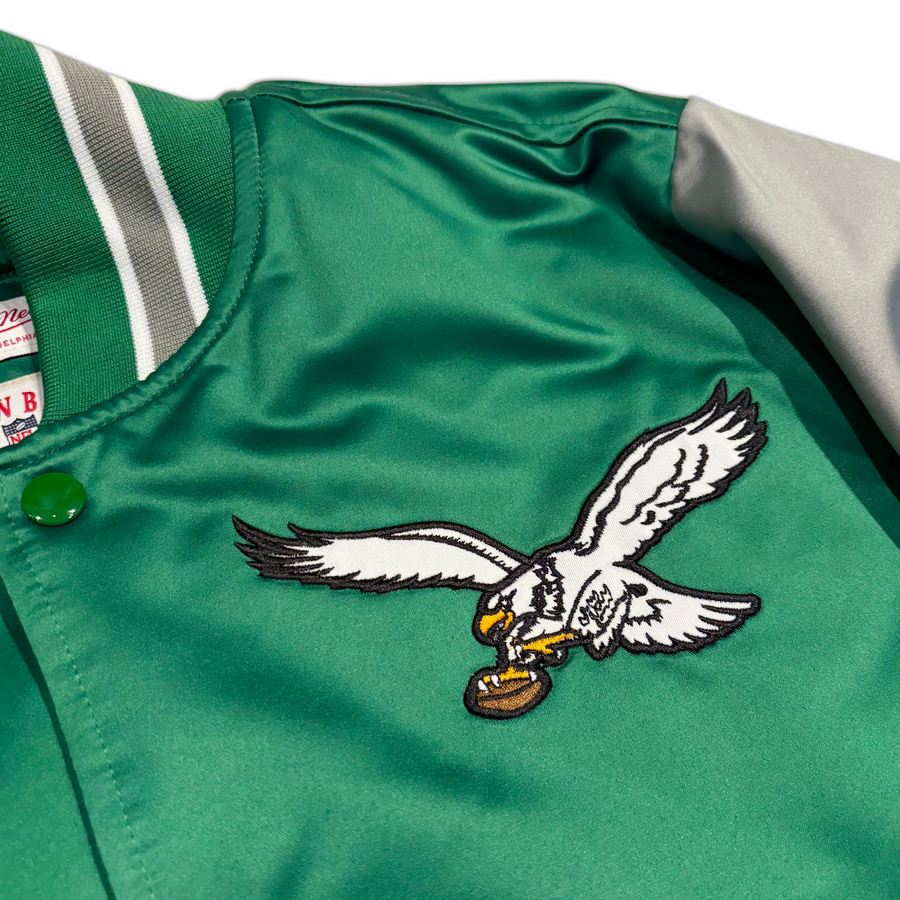 NFL Primetime Eagles Satin Jacket