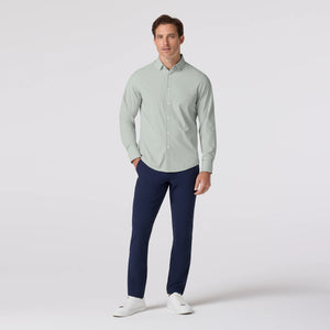 Leeward No-Tuck - Eucalyptus Plaid