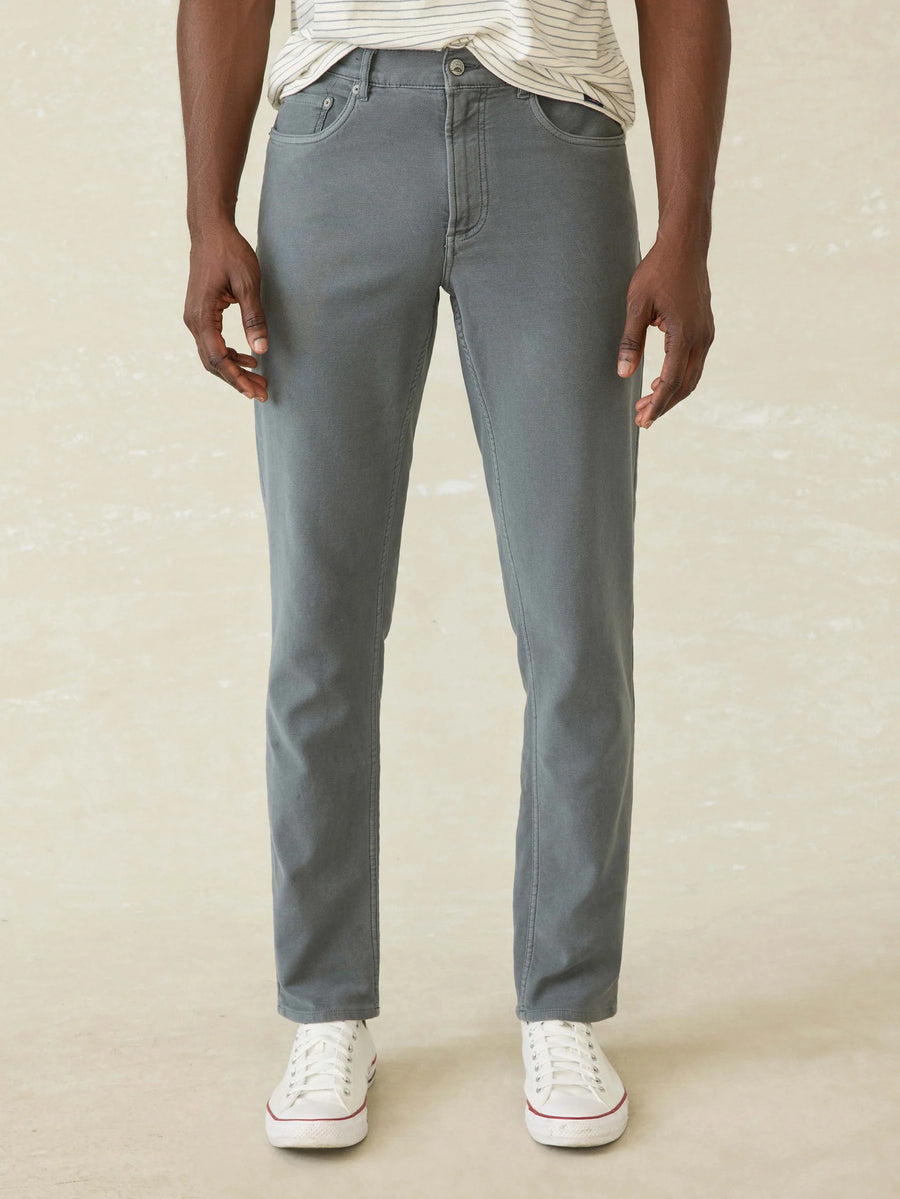 Stretch Terry 5-Pocket - Slate