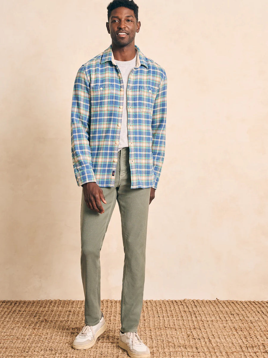 The Surf Flannel - Landing Point Plaid