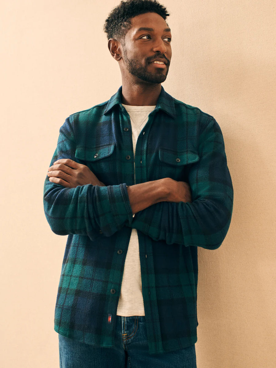 Legend Sweater Shirt - Blackwatch Plaid