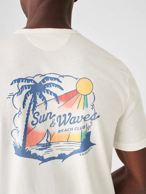 Graphic Beach Club Tee