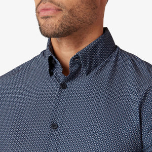 Leeward - Navy 3D Cube